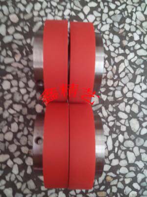 Customized processing cots polyurethane rubber silicone cots and rollers to map customized factory direct sales (high quality