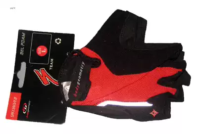 Microflaw treatment export European big women half finger gloves flash @ Electric