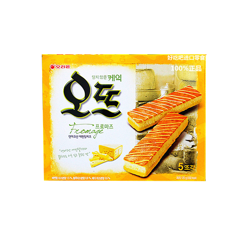 【天猫超市】韩国进口零食品好丽友欧式奶酪派 120g 蛋糕派%