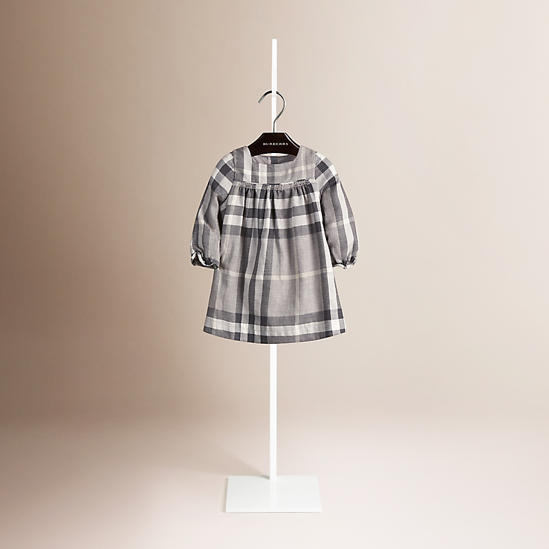 Burberry博柏利 格纹棉质连衣裙 39888511
