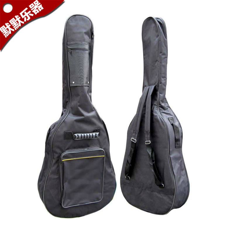 Send 10 paddles folk guitar bag padded acoustic guitar 40 41 inch thickened sponge guitar bag three-dimensional protection