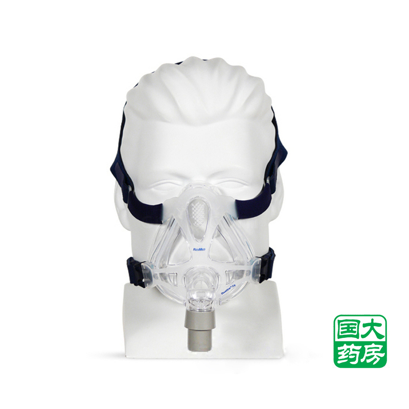 瑞思迈ResMed家用呼吸机Quattro FX梦幻口鼻面罩通用配件配双水平