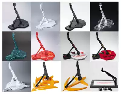 Bandai MG 1 100 Universal bracket Black White Red gray sky man transparent unicorn Xinanzhou