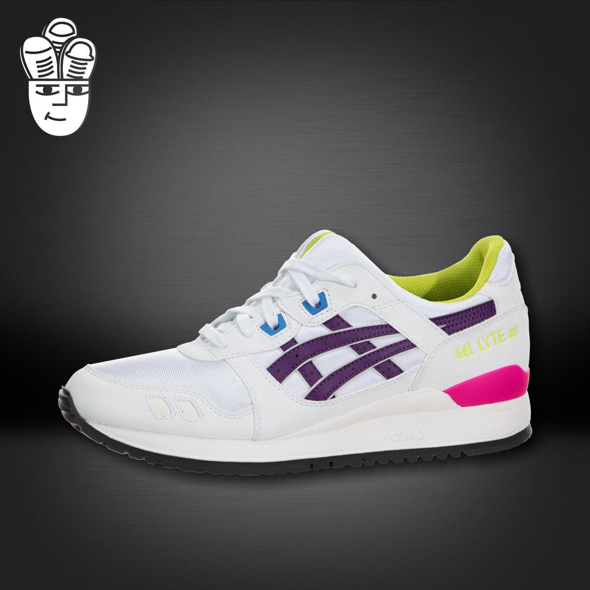 Asics GEL-Lyte III 爱世克斯 女鞋 时尚复古慢跑鞋 鸳鸯运动鞋
