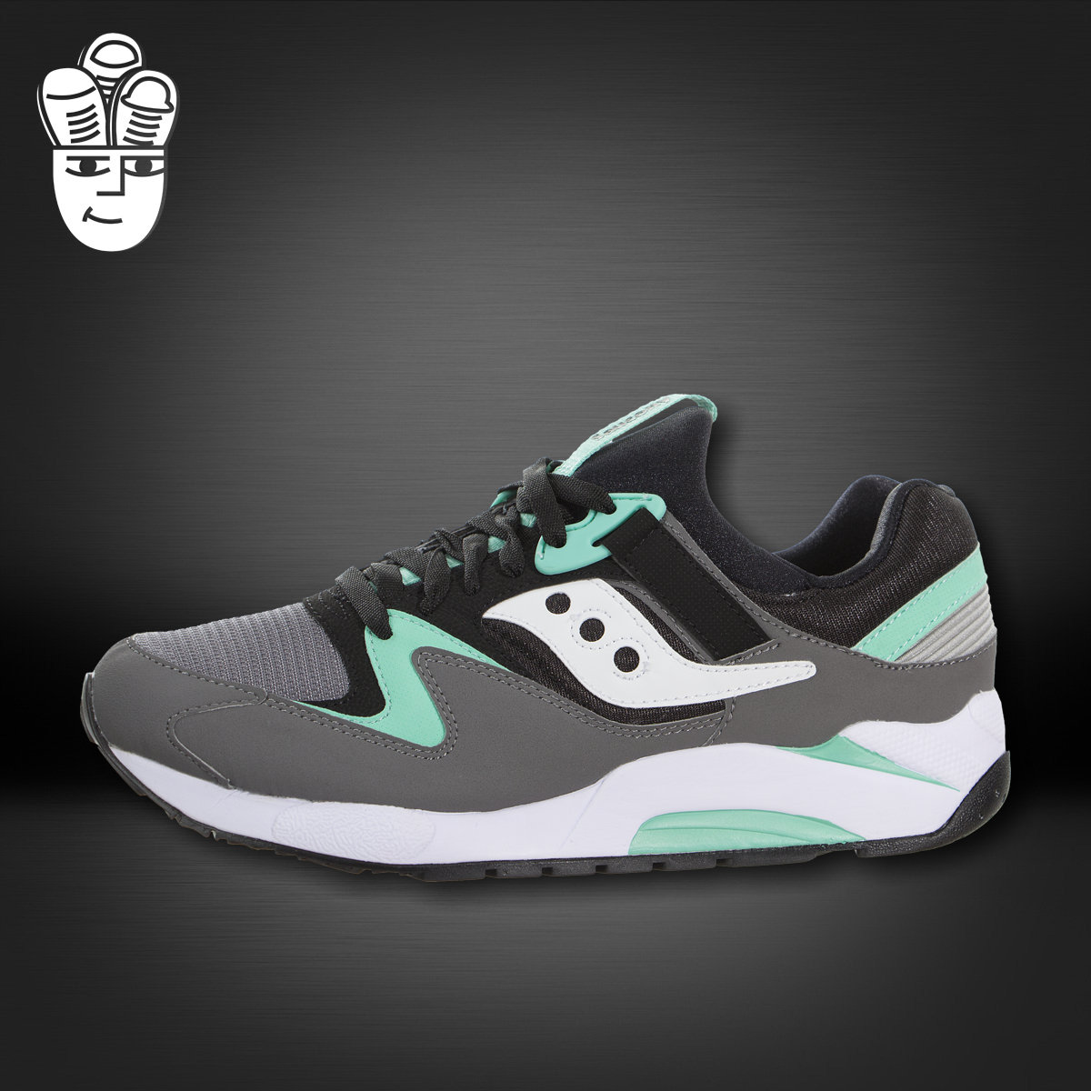 Saucony Grid 9000 索康尼男子经典慢跑鞋 时尚潮鞋运动鞋