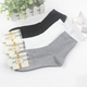 10 đôi vớ nam trong vớ cotton dày khử mùi thấm hút mồ hôi tất xỏ ngón Vớ bông