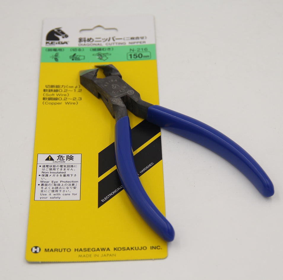 Original imported Japanese horse card KEIBA) N-216 215214 steel wire pliers