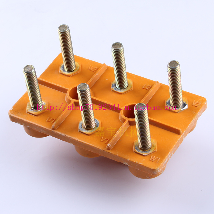 Single three-phase electric motor generator wiring board Y250Y280 power distribution box wire output terminals insulation busbars