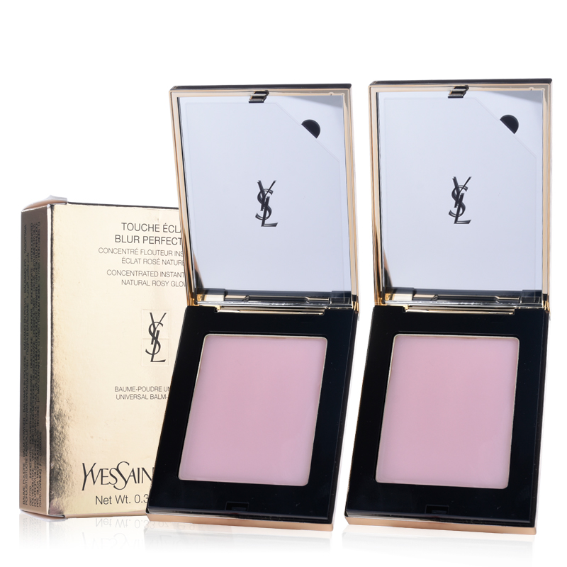 YSL/圣罗兰多功能奶油蜜粉粉饼明彩无瑕柔焦霜控油遮毛孔限量新品
