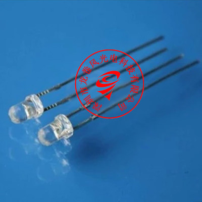 3mm Photosynthetic Accessories F3 Direct Plug Long Foot Transparent Tape White Infrared Accepts Photosynthetic Diodes