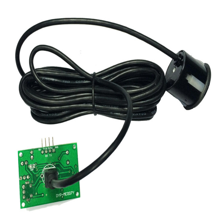 PWM signal docking Ultrasonic distance sensor Quality engineering transceiver waterproof string output module
