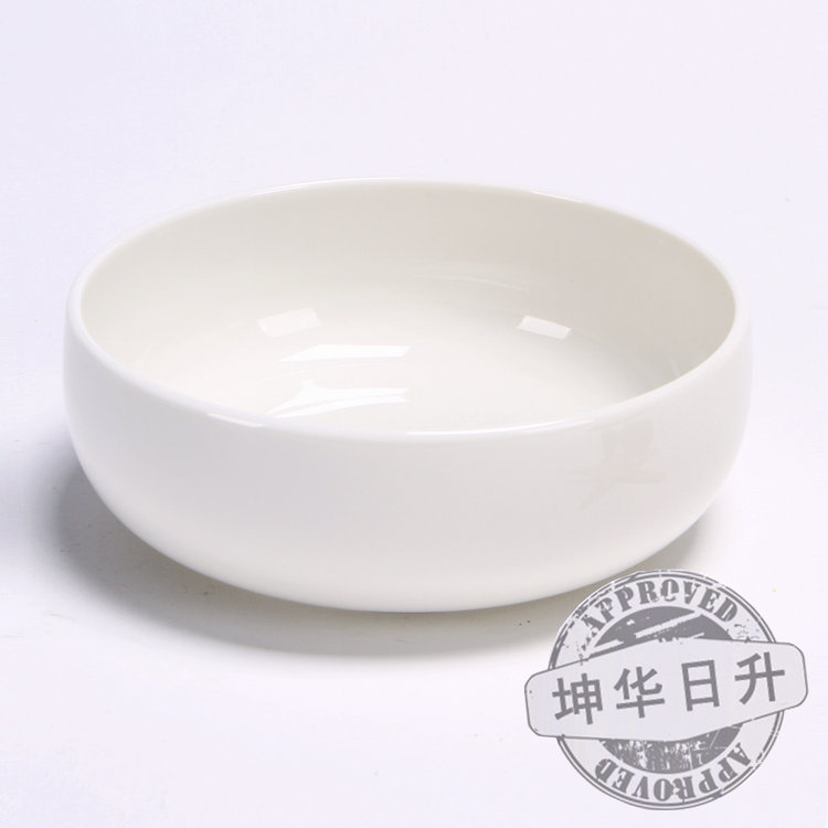 A brand Chinese soup bowl dish bowl of foreign trade exit original ceramic tableware household pottery color