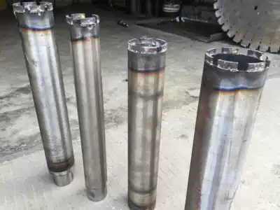 Diamond thin-walled drill bit for wall drilling