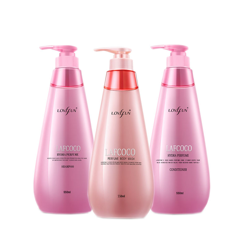 【天猫超市】拉芳coco洗发水沐浴露护发素套装550ml*3持久留香