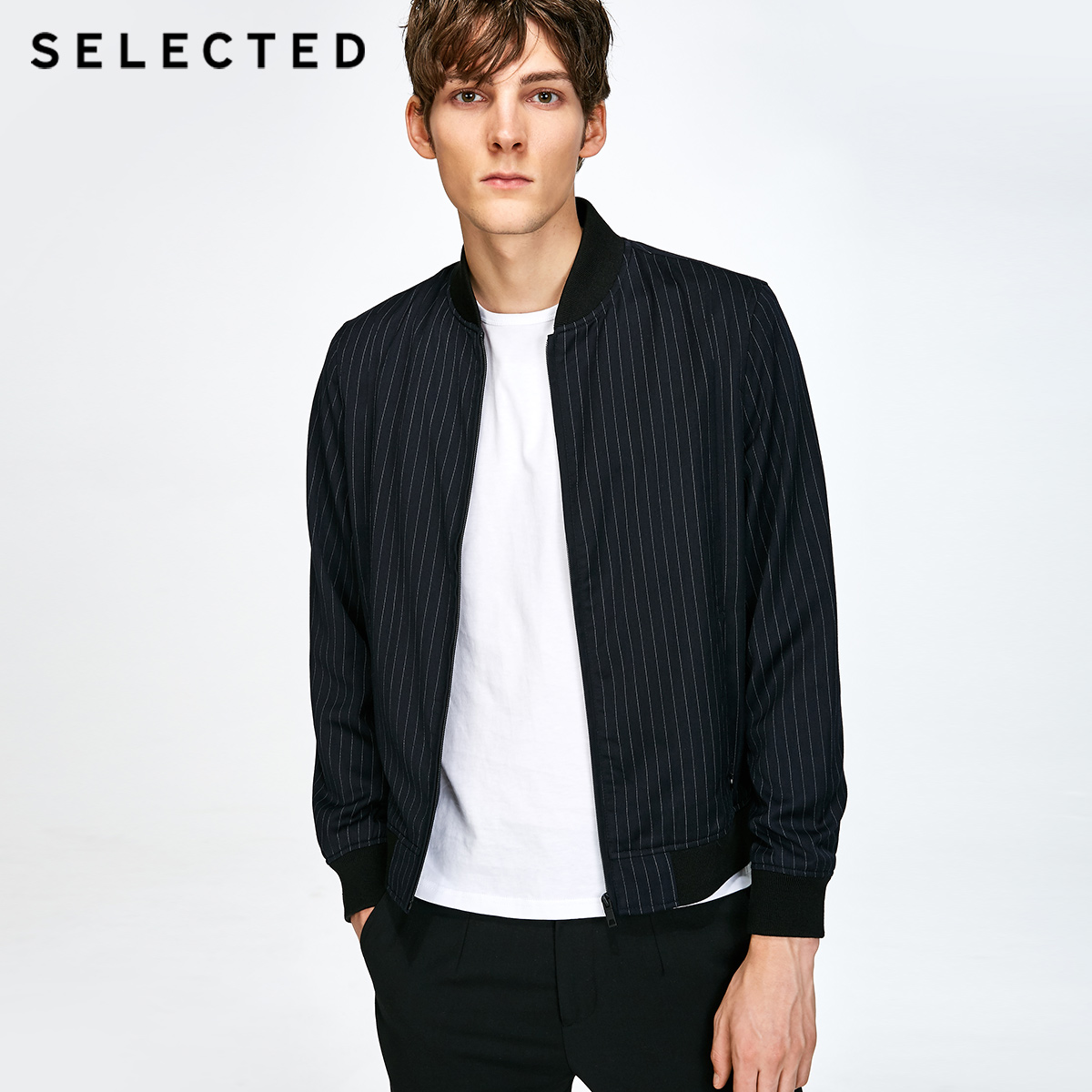 Blouson homme SELECTED    en Nylon - Ref 3117759 Image 1