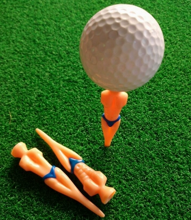 Đinh gôn GONKUX mới, Bóng mẫu TEE - Golf