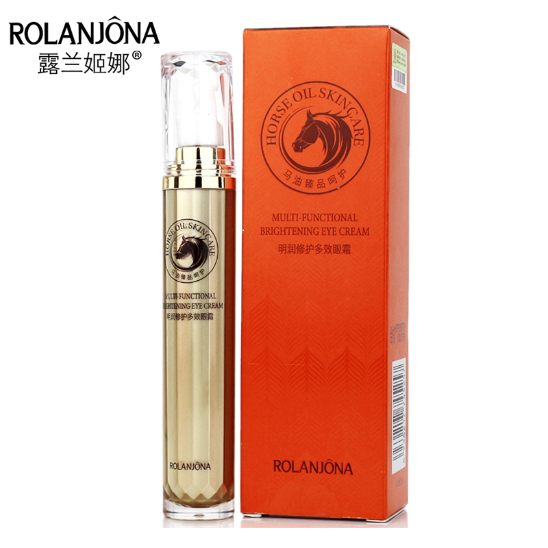 露兰姬娜马油臻品 明润修护眼霜补水保湿亮润明眸修护滋养25g