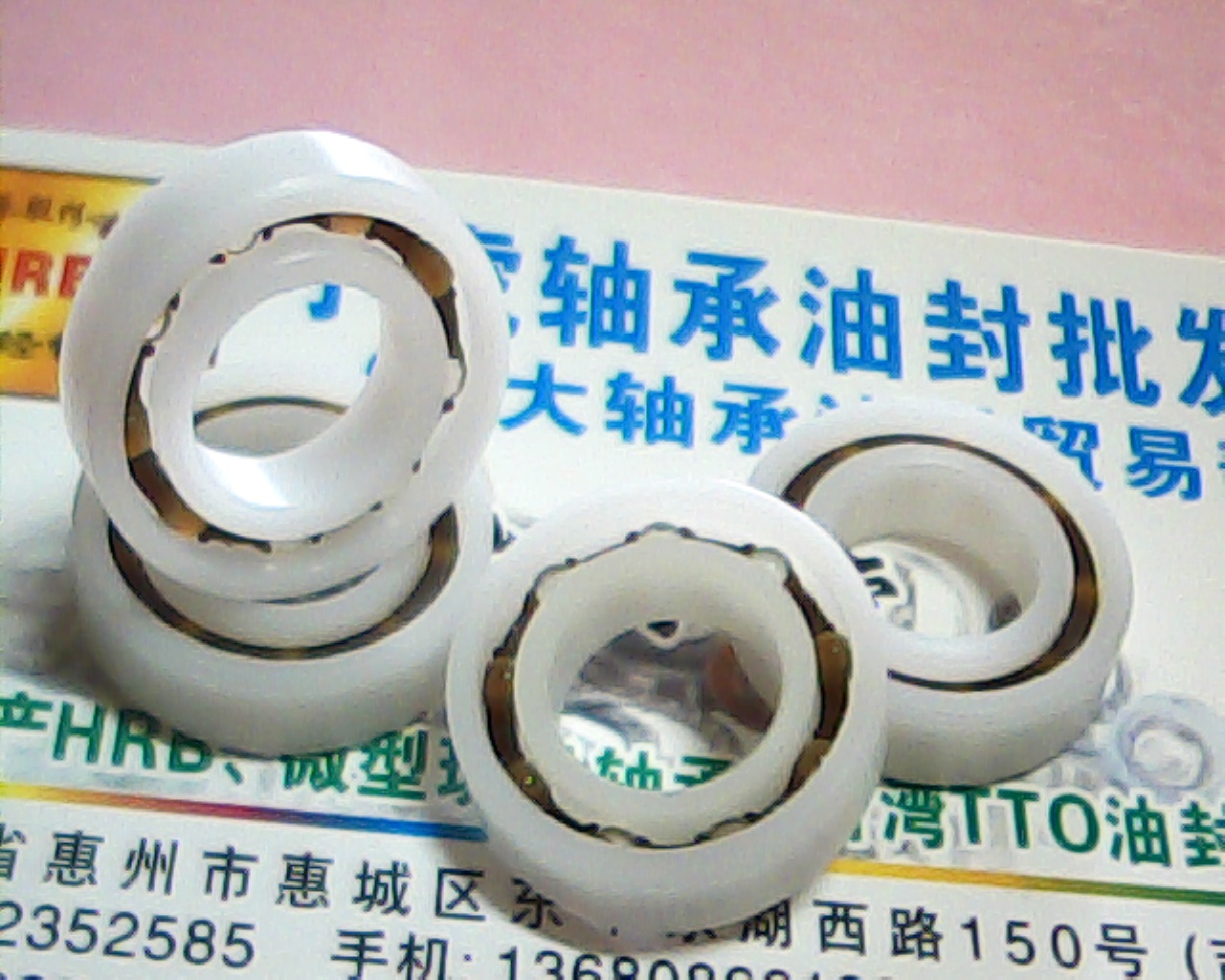 6800 6800 61800 10 10 19 * 5 corrosion resistant POM plastic bearing inner diameter 10 outer diameter 19 19 5 mm