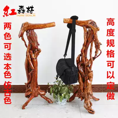 Rhododendron carving flower stand creative wood carving ornaments bonsai frame peacock specimen stand bird stand hanger light stand