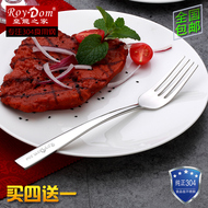 Đức roydom304 thép không gỉ ngã ba Tây ngã ba bít tết ngã ba hộ gia đình trẻ em người lớn salad ngã ba dao kéo nĩa