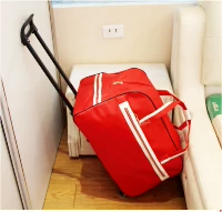 Phiên bản tiếng Hàn của túi du lịch túi du lịch sinh viên trường hợp xe đẩy nữ xách tay công suất lớn túi hành lý gấp túi du lịch nam lên máy bay ba lô du lịch