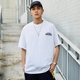 FNNKA Nhật Bản in chân dung retro ngắn tay áo thun ngắn tay nam đường phố thời trang đường phố Harajuku thả vai nửa tay áo Mẫu áo phông nam đẹp 2020 Áo phông ngắn