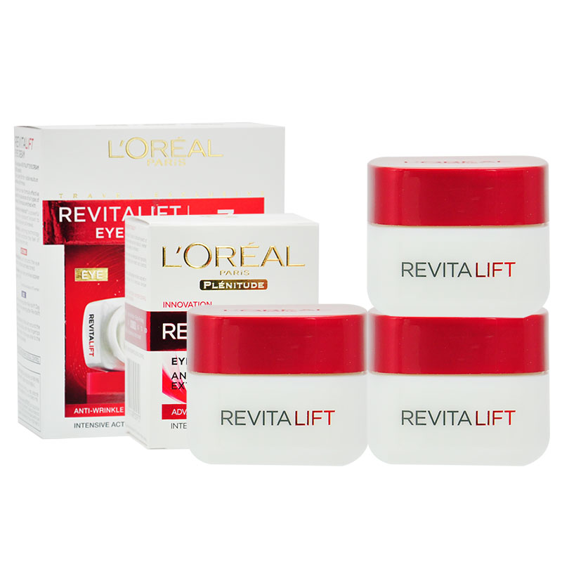 L＇oreal/欧莱雅RevitaLift 活力紧致抗皱眼霜套装