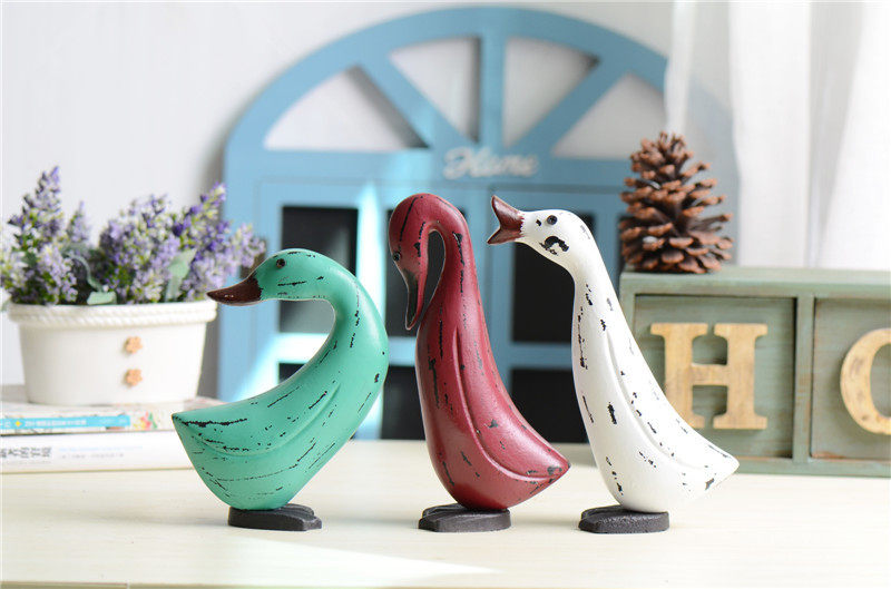 American home decoration 3 Ducks Swing Piece Wedding Gift Furnishing Zakka Grocery Living Room Genguan Decoration