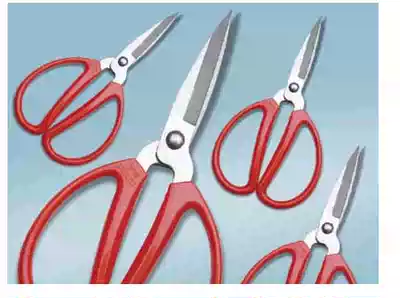 (Hangzhou Zhang Xiaoquan) brand household scissors office scissors Red household cut cloth paper cut