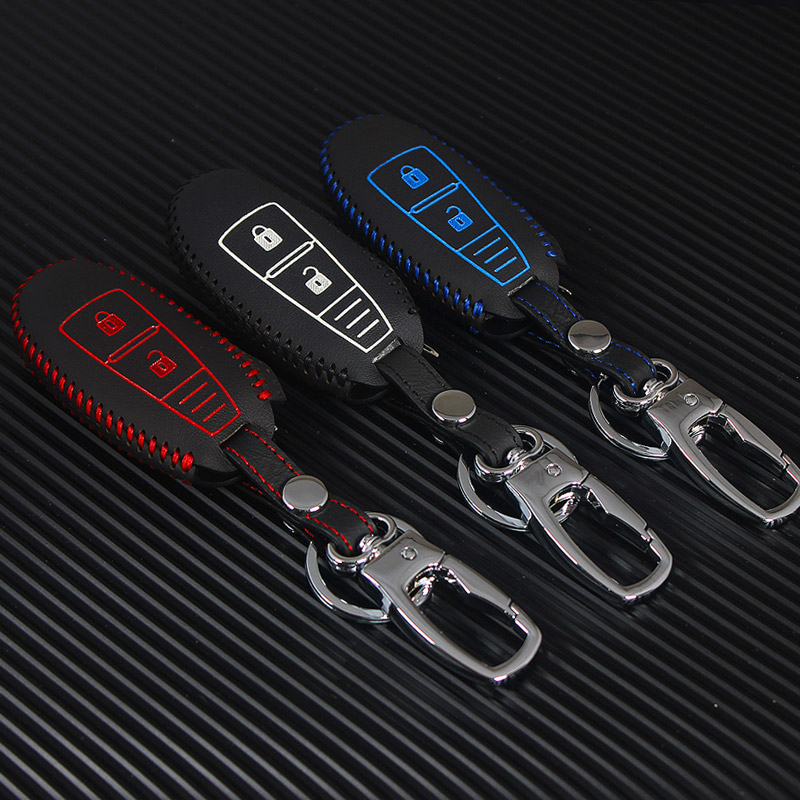 专用于16款长安铃木维特拉钥匙包真皮锋驭汽车遥控器套扣改装用品