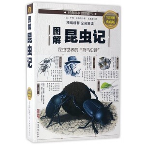 图解昆虫记(全彩图解典藏版) 博库网