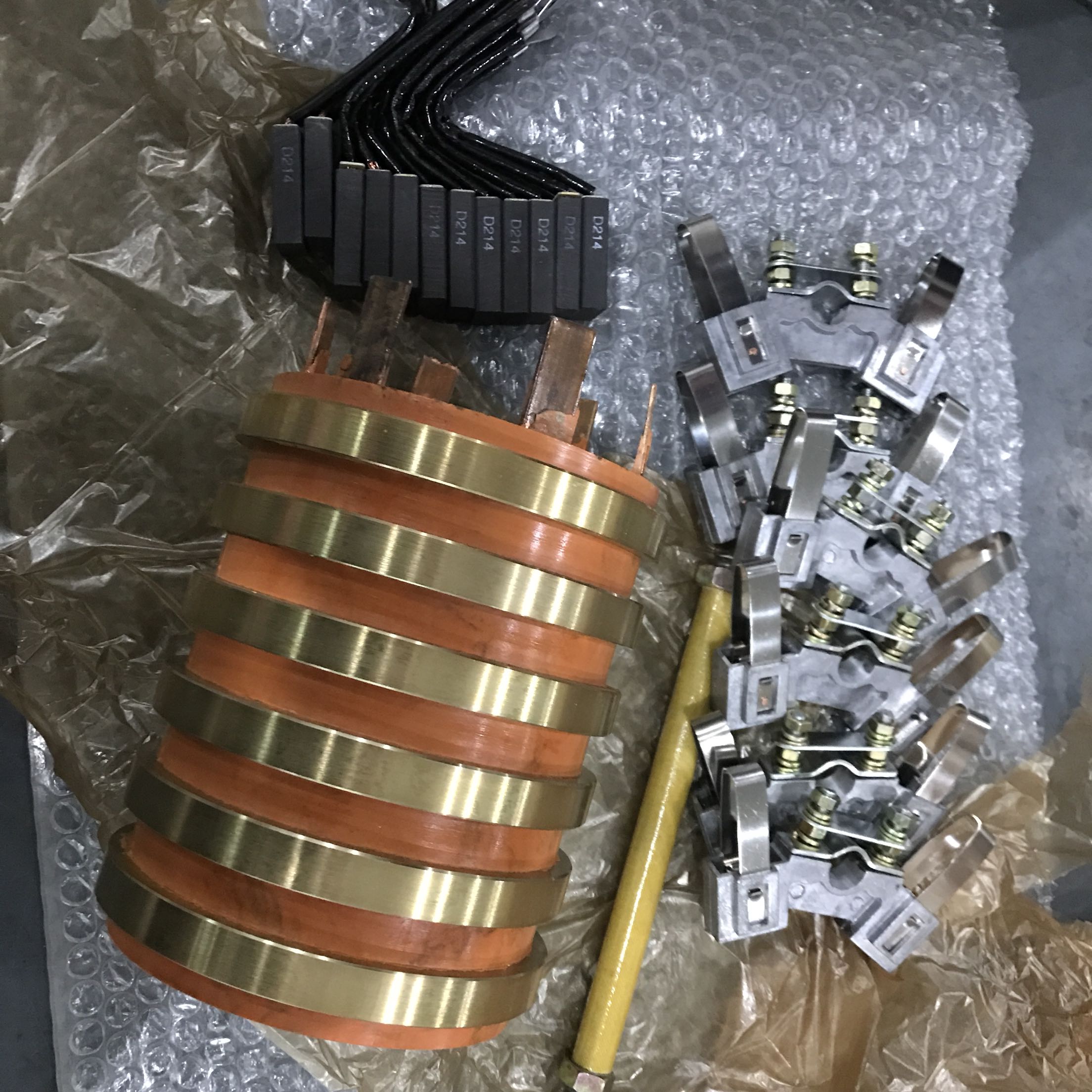 Conductive ring slip ring copper ring 6-way collector ring outer diameter 140 high 170MM
