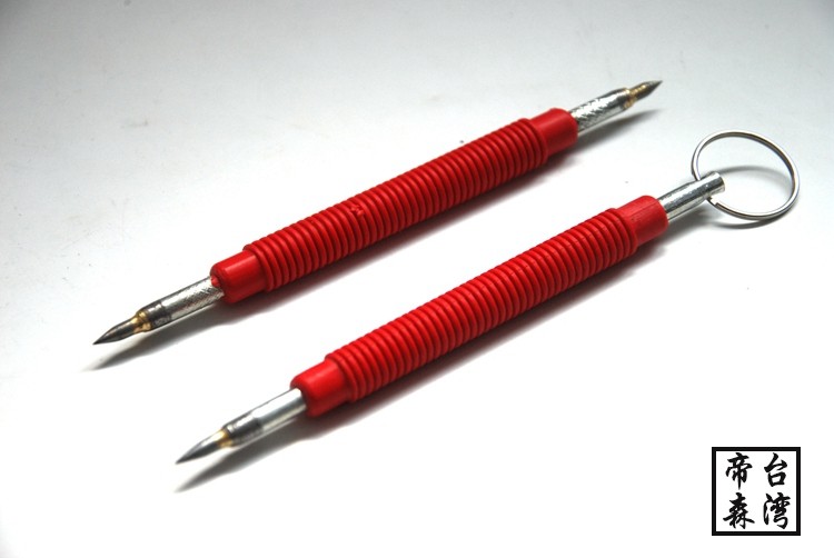 Red leather single-head double-head pointed carbide head needle steel plate marking needle marking Tile fitter marking