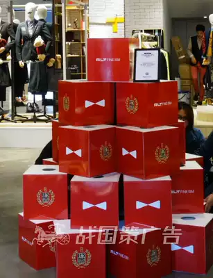 Box shelf KT board box activity DP point display acrylic advertising box Mall Super card board store