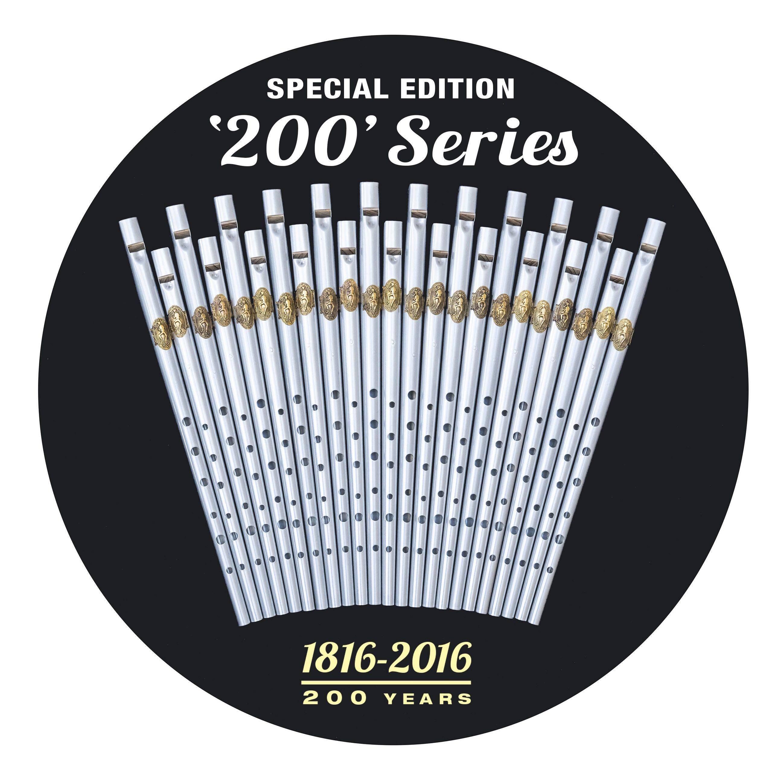 British import Clark 200th anniversary limited edition Clark tin flute Irish whistle Tin whistle 