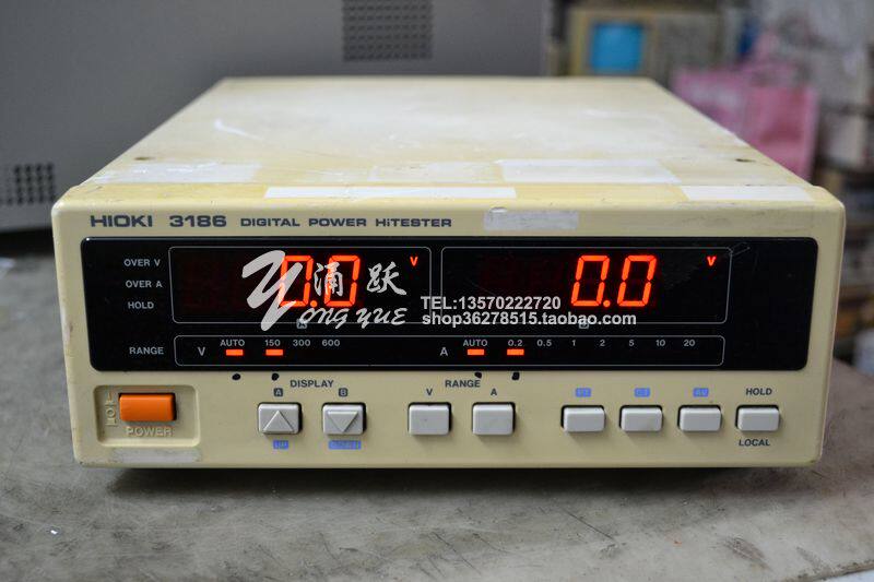 Second-hand Power Table Digital Power Meter Imports Japan Day 3186 with PC PT ratio Set 20KHZ