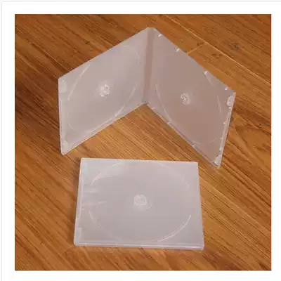 Disc box transparent frosted CD Box DVD box with good quality two discs 10P6 3 yuan