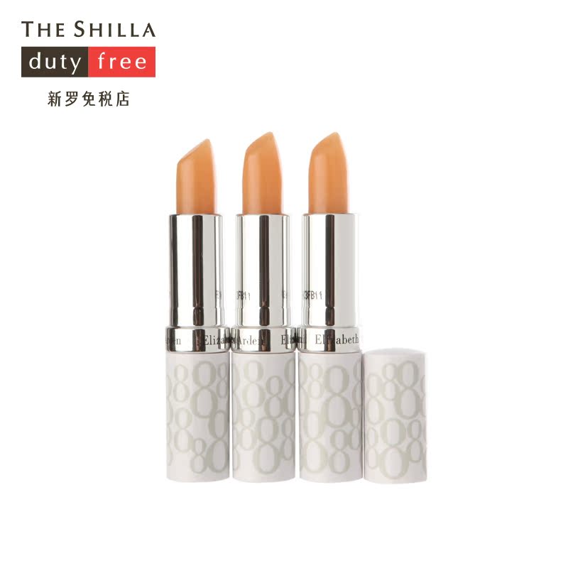 [新罗免税店]Elizabeth Arden/雅顿 8小时润唇膏3支减淡唇纹滋润