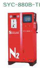 автокомпрессор 厂家直销思源全息动投币轮胎氮气机充氮机制氮机出口型syc-880b