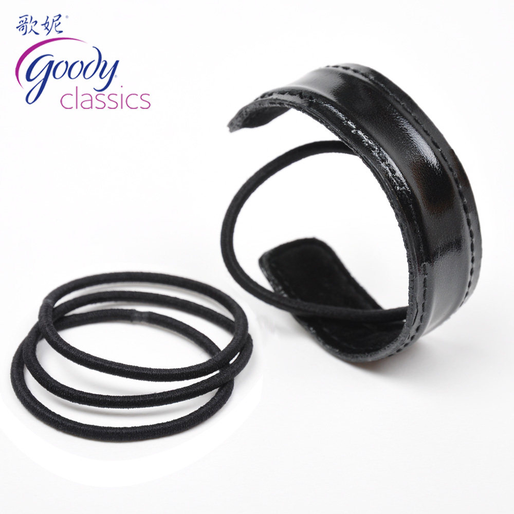 Goody/歌妮美国发饰 双手途 手镯发圈 2合1 手链皮筋马尾圈4个