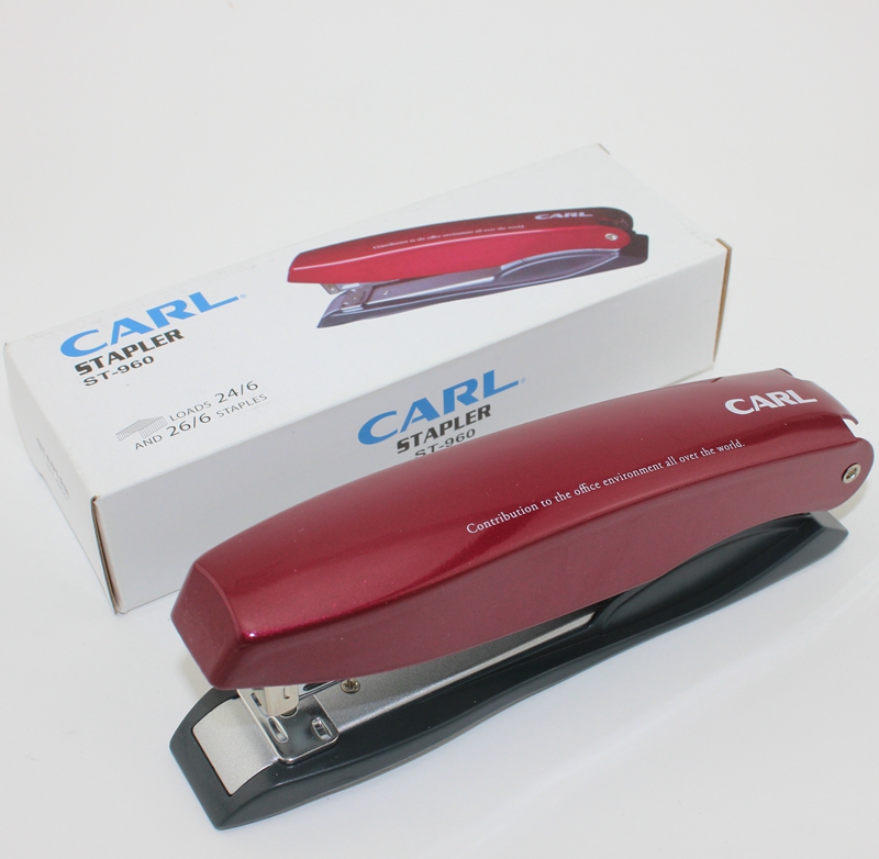 Coffee road CARL ST-960 thick layer stapler unified stapler labor-saving 24 6 stapler to order 25 pages