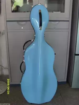 High grade export light blue 1 2 glass fiber cellist high grade imported flannel