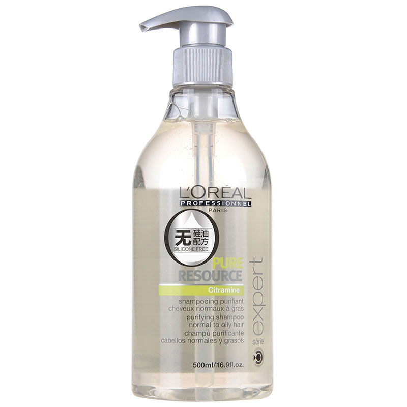 【天猫超市】西班牙进口欧莱雅油脂平衡洗发水500ml控油去油清爽