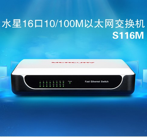 Mercury S116M 16-port Fast Switch