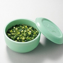 Japanese Japanese ceramic seasoning pot onion coriander box fresh box food storage Bowl