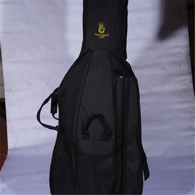 High-quality cello bag (with large music bag) thickened sponge waterproof fabric double shoulder baby bag