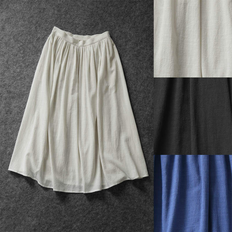 S141a 0712 retro art Fan half tightness waist loose A-shaped half-body dress