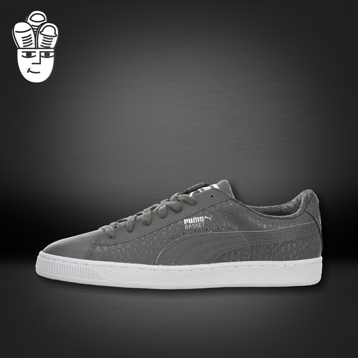 Puma Basket Classic Textured 彪马男鞋 时尚板鞋 运动休闲鞋