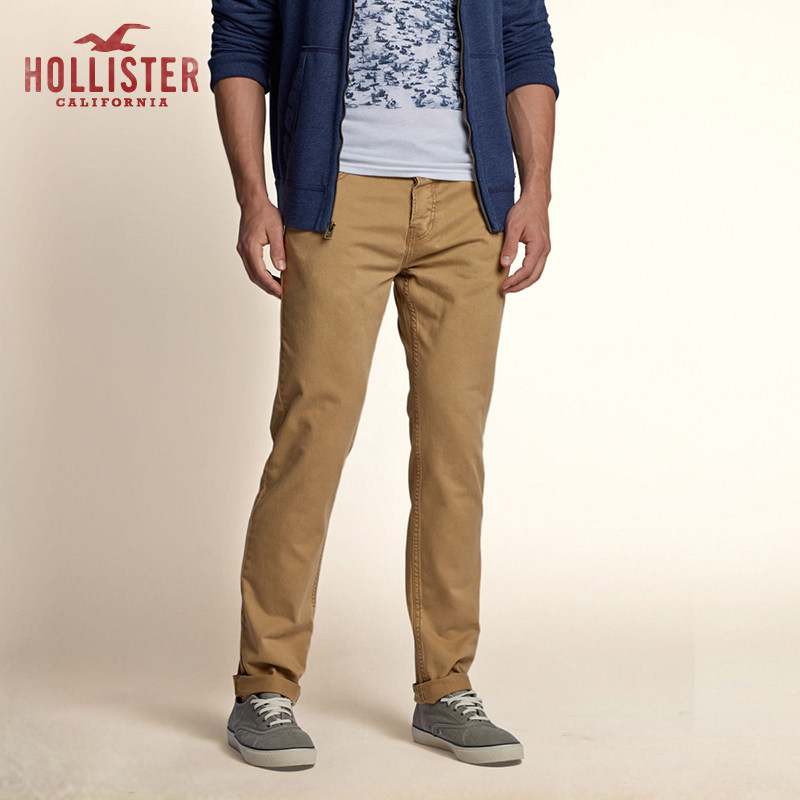 Hollister 5 口袋紧身斜纹布裤装 男 82601