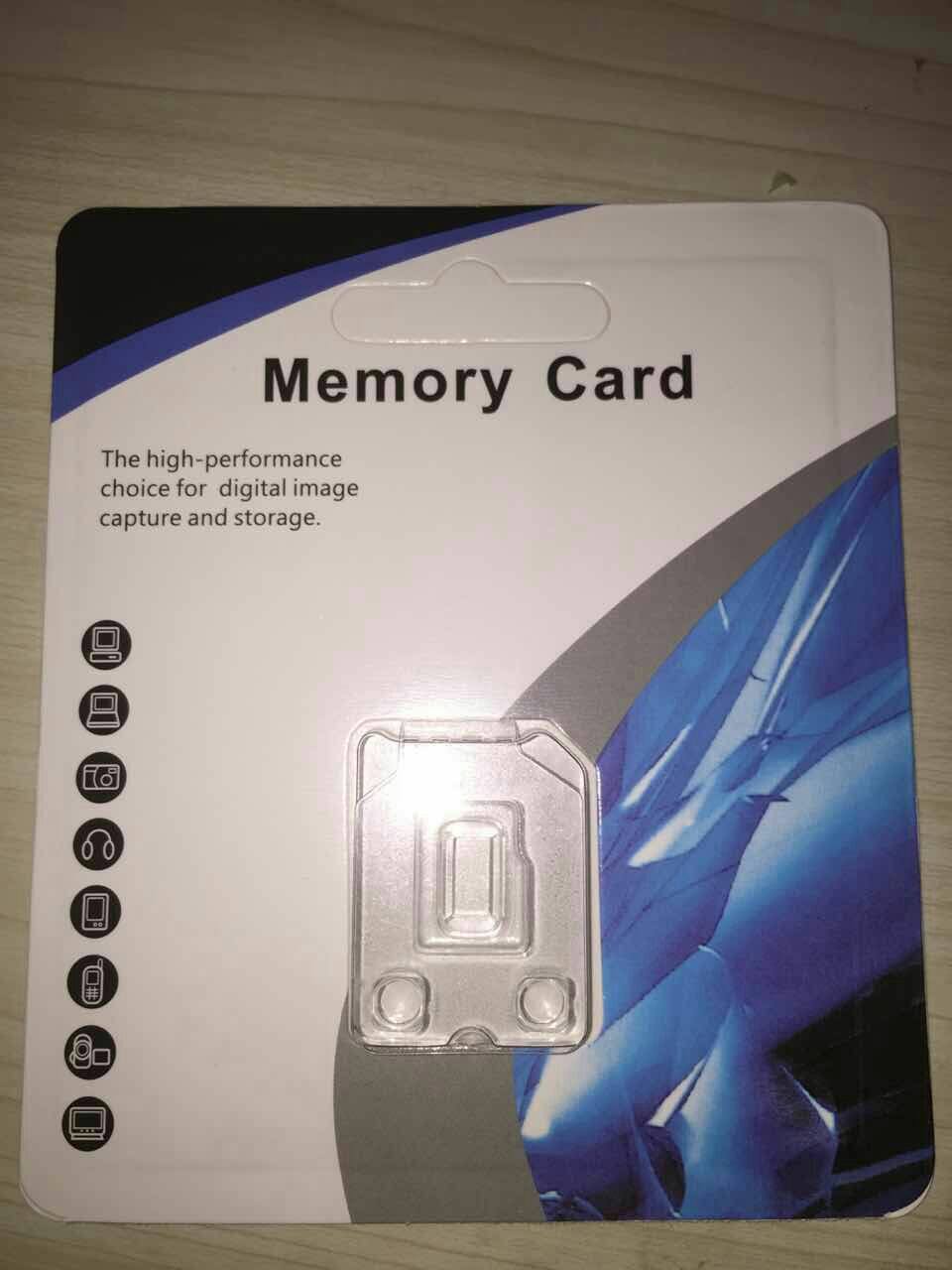 Neutral TF Memory Card Single Card Packaging TF Micro SD Memory Cardboard Packaging Outer Packaging